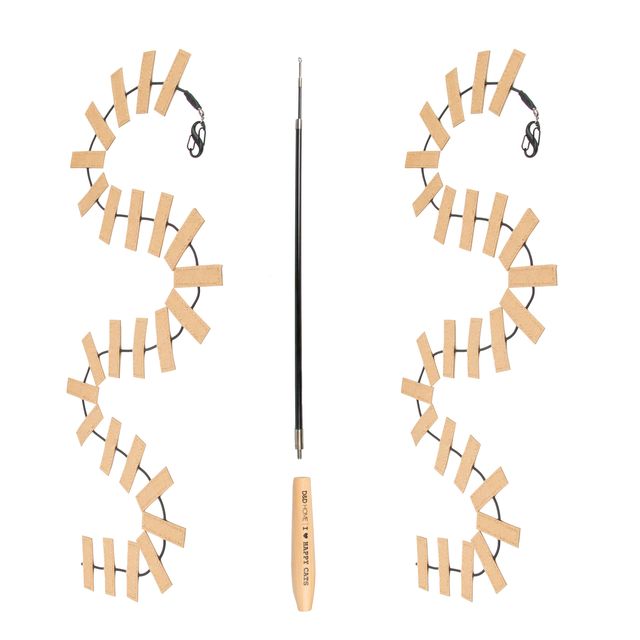 Speelhengel COOPER Zwart/beige